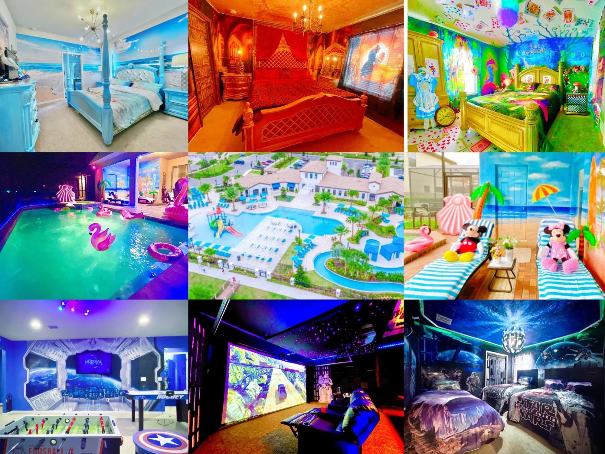 Disney Vacation Rental With Private Pool & Theatre Kissimmee Bagian luar foto